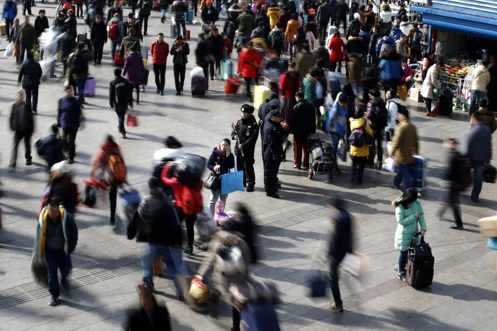 Tens of Millions on the Move in China