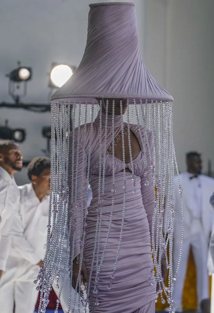 Pyer Moss Wows with Couture Show Honoring Black Inventors