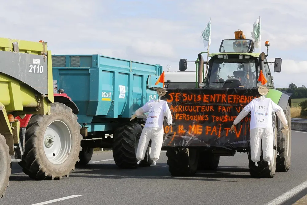 Angry French Farmers
