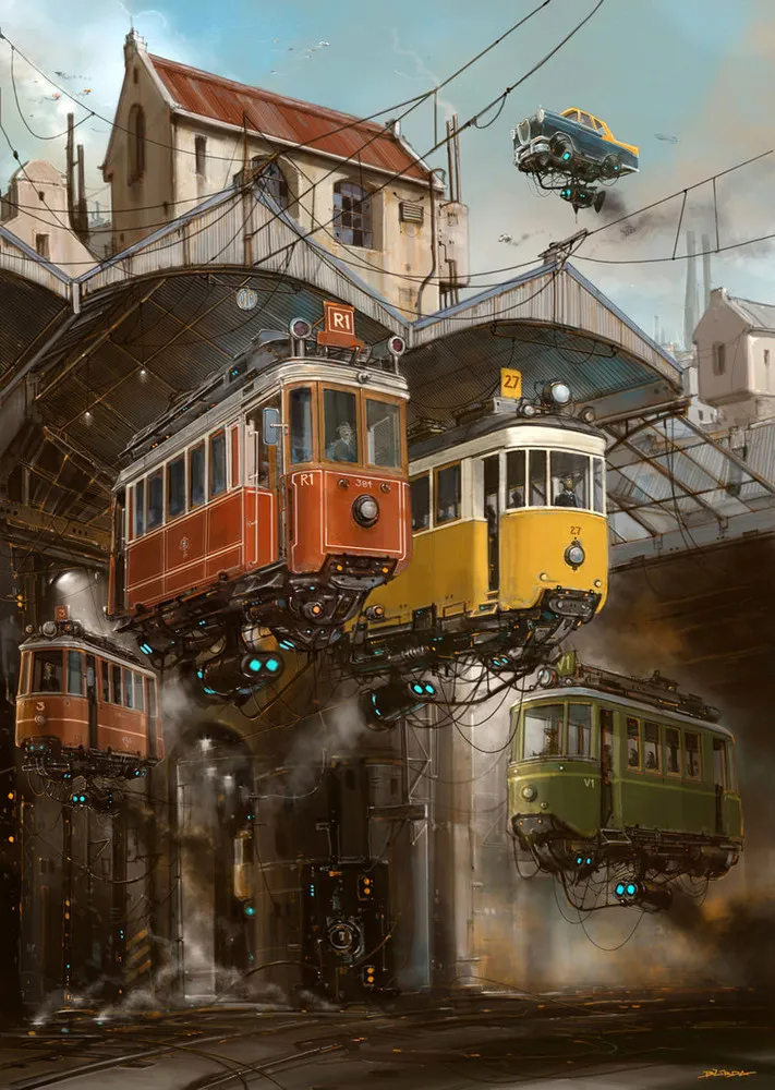 Flying Cars by Alejandro Burdisio