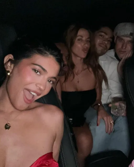 American socialite Kylie Jenner celebrates her birthday month with friends in August 2023. (Photo by kyliejenner/Instagram)