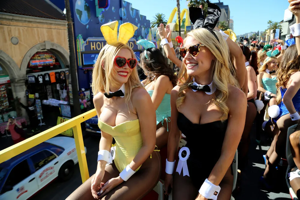 Bunnies on Parade to Celebrate 60 Years of Playboy