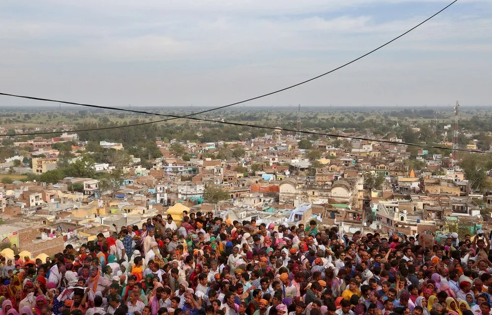 Holi Festival in the Town of Barsana