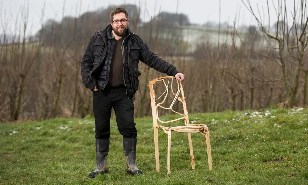 Growing Solid Wooden Furniture by Gavin Munro