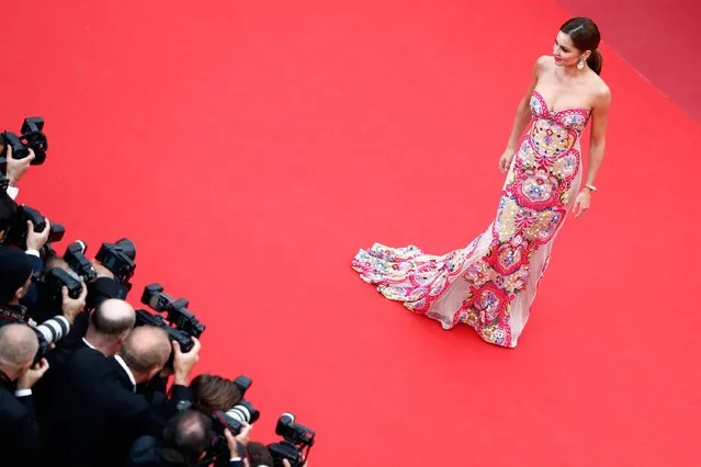 Cheryl Cole attends the “Slack Bay (Ma Loute)” premiere during the 69th annual Cannes Film Festival at the Palais des Festivals on May 13, 2016 in Cannes, France. (Photo by Pool/Getty Images)