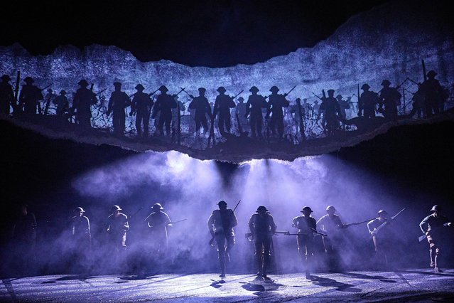 A new National Theatre production of War Horse, Michael Morpurgo’s acclaimed novel, is touring the UK and Ireland in September 2024. It is currently being staged at the New Wimbledon Theatre, southwest London, before moving on to the Lowry in Salford this month. (Photo by Brinkhoff-Moegenburg/The Times)