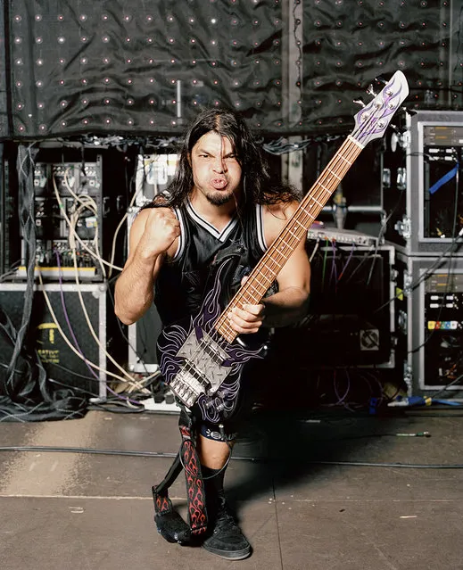 “The Moment After the Show”: Robert Trujillo of Metallica. (Photo by Matthias Willi/Olivier Joliat/The Moment After The Show)