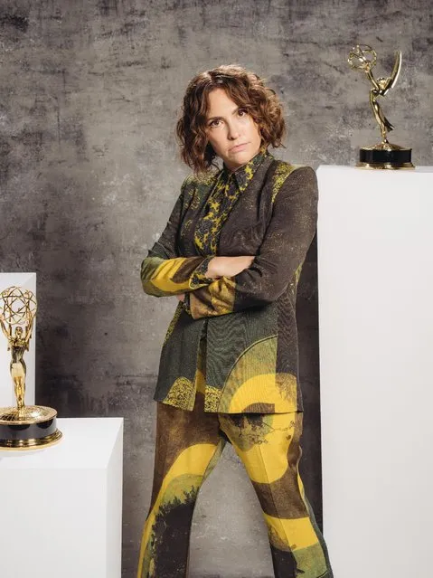 Jill Soloway poses for a portrait at the Television Academy's 67th Emmy Awards Performers Nominee Reception at the Pacific Design Center on Saturday, September 19, 2015 in West Hollywood, Calif. (Photo by Casey Curry/Invision for the Television Academy/AP Images)