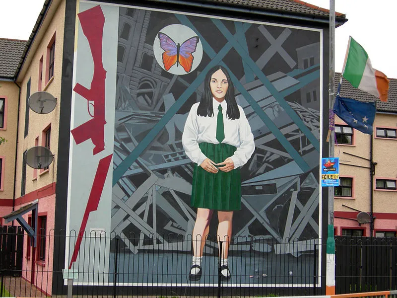 Murals in Northern Ireland