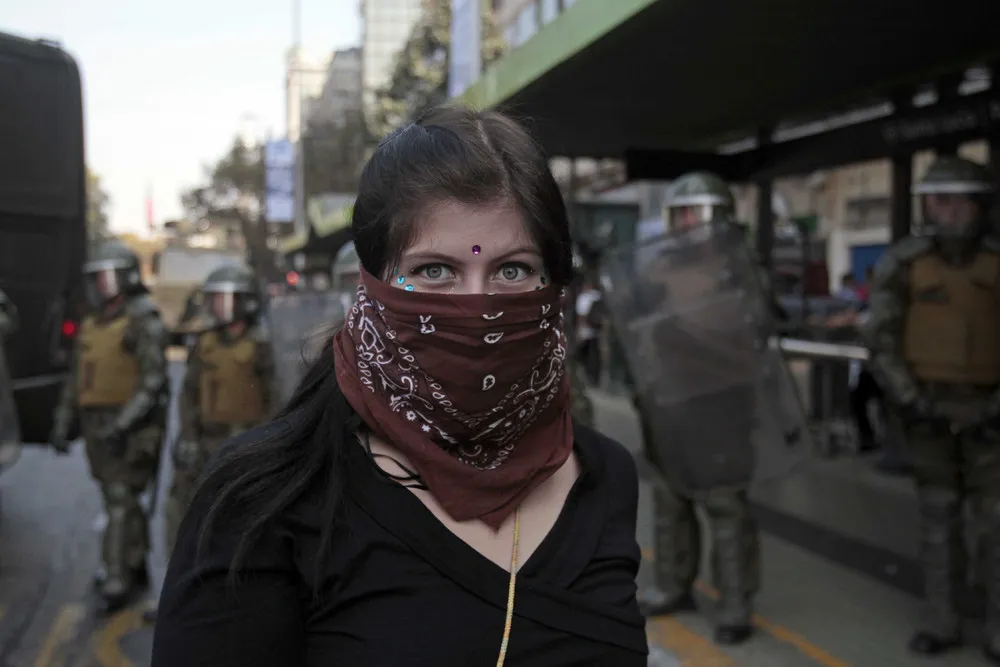 Mass Student Protest in Chile
