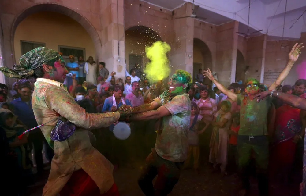 Holi Festival in the Town of Barsana