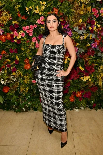 English singer and songwriter Charli XCX attends the British Vogue And Tiffany & Co. Celebrate Fashion And Film Party 2024 at Annabel's on February 18, 2024 in London, England. (Photo by Jed Cullen/Dave Benett/Getty Images)