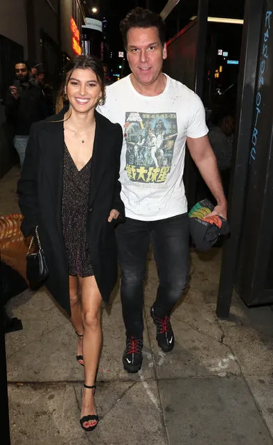Dane Cook and Kelsi Taylor are seen on December 16, 2019 in Los Angeles, California. (Photo by Wil R/Star Max/GC Images)