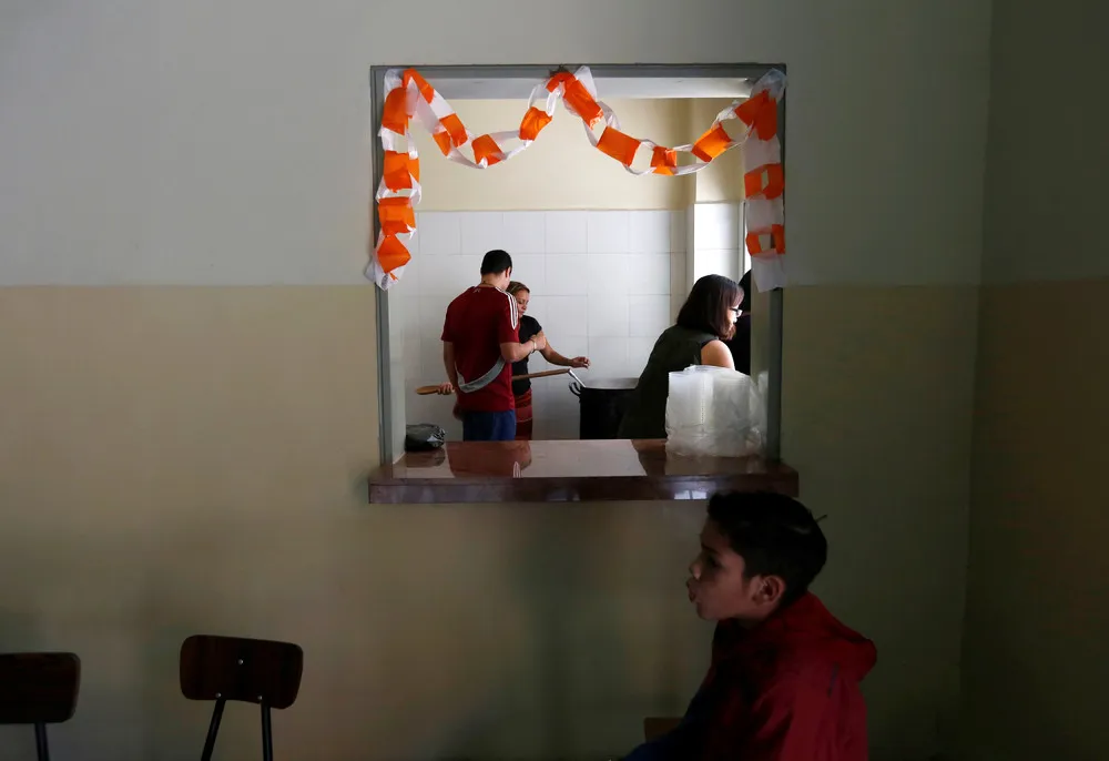 School Breakfast in Caracas