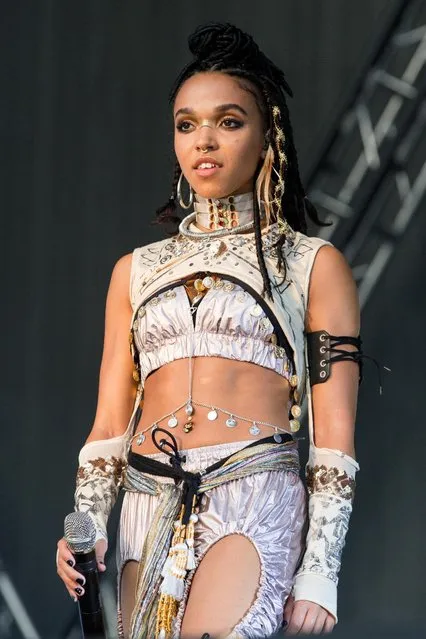 FKA Twigs performs at The Budweiser Made In America Festival on Sunday, September 4, 2016, in Philadelphia. (Photo by Michael Zorn/Invision/AP Photo)