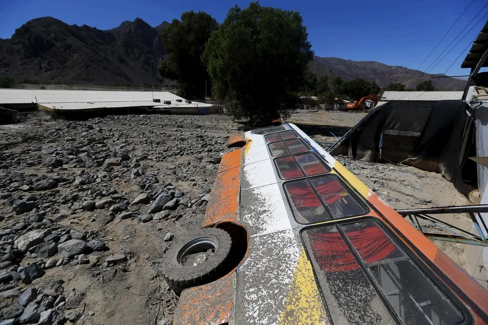 Cleaning up after Heavy Rains and Flooding in Chile