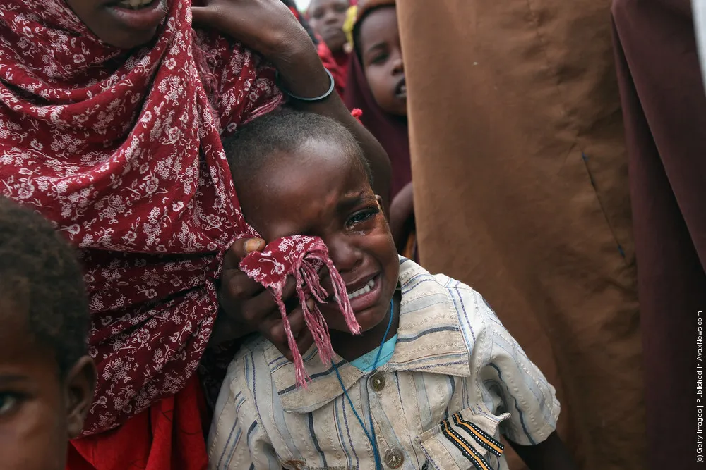 Somali Famine Refugees Seek Aid In Mogadishu