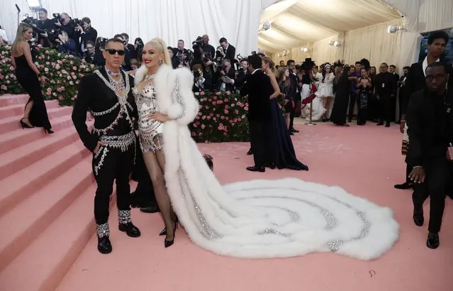 Jeremy Scott and Gwen Stefani attend the 2019 Met Gala celebrating “Camp: Notes on Fashion” at the Metropolitan Museum of Art on May 06, 2019 in New York City. (Photo by Mario Anzuoni/Reuters)