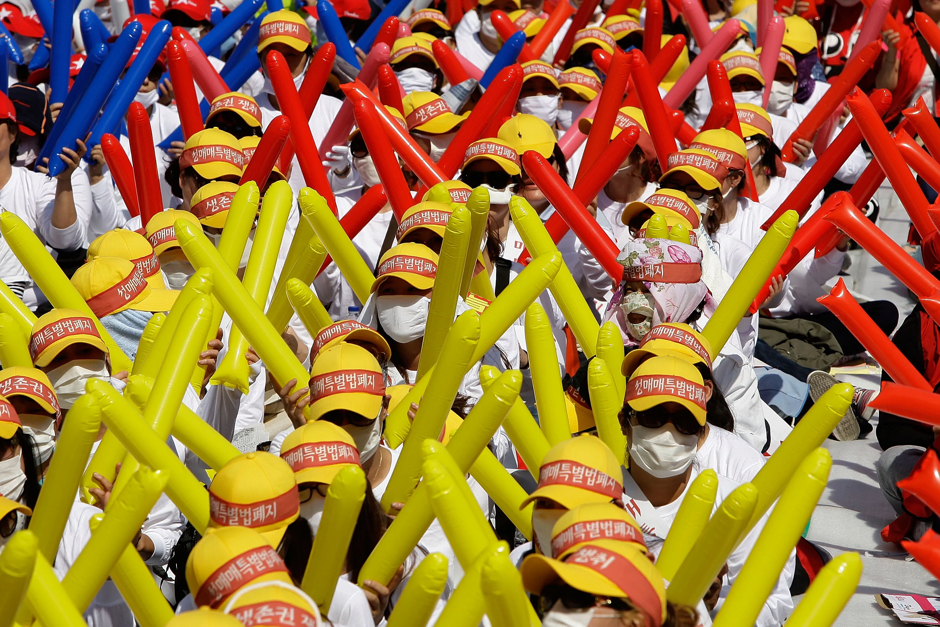 South Korean Prostitutes Protest Against Anti Sex Law