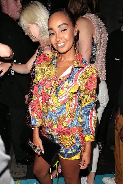 Little Mix’s Leigh-Anne Pinnock seen attending CÎROC x Moschino x Jeremy Scott – Pride party at MNKY HSE on July 04, 2019 in London, England. (Photo by Ricky Vigil M/GC Images)