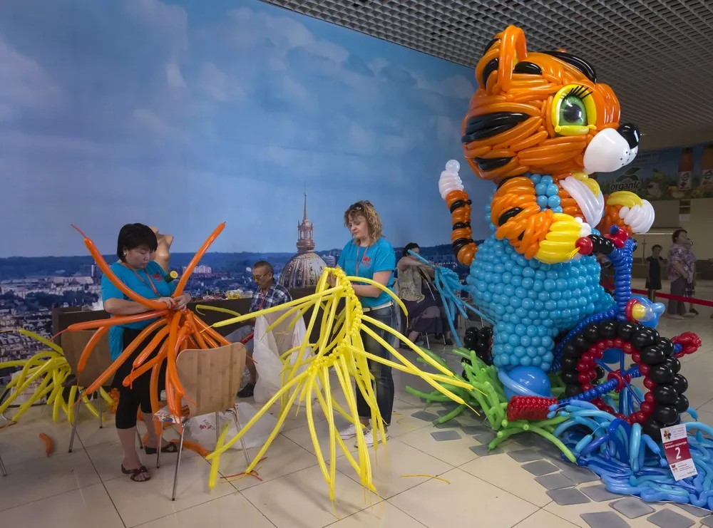 Festival of Air Balloons Design in Kazakhstan