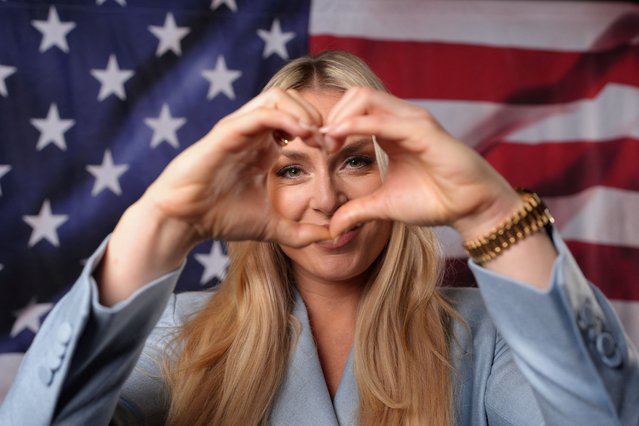 Milan-Cortina D'Ampezzo 2026 Winter Olympic Games - U.S. Ski Team alpine skier Lindsey Vonn poses for a photograph at the Team USA Media Summit in Manhattan, in New York City, New York, U.S., October 28, 2025. (Photo by Adam Gray/Reuters)