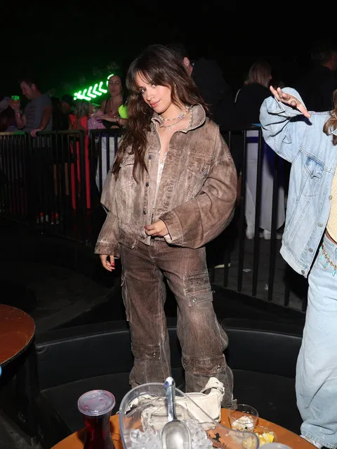Cuban-American singer-songwriter Camila Cabello attends the Levi’s® brand presents Neon Carnival with Tequila Don Julio on April 15, 2023 in Thermal, California. (Photo by Jerritt Clark/Getty Images for Tequila Don Julio)