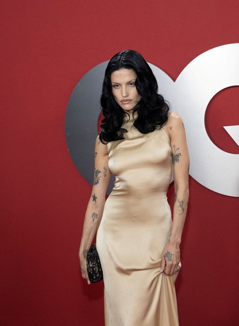 American model Gabbriette Bechtel attends the 2025 GQ Men Of The Year at Chateau Marmont in Los Angeles, California, U.S., November 13, 2025. (Photo by Aude Guerrucci/Reuters)