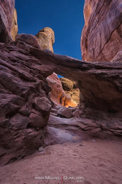 Michael Quinn By Pathways in Arches