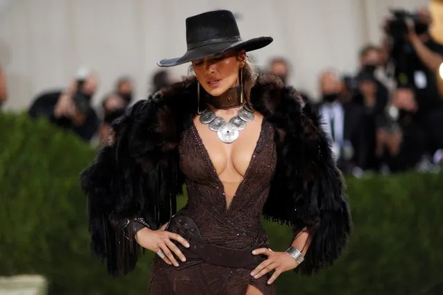 American singer and actress Jennifer Lynn Lopez, also known by her nickname J.Lo attends 2021 Costume Institute Benefit - In America: A Lexicon of Fashion at the Metropolitan Museum of Art on September 13, 2021 in New York City. (Photo by Mario Anzuoni/Reuters)