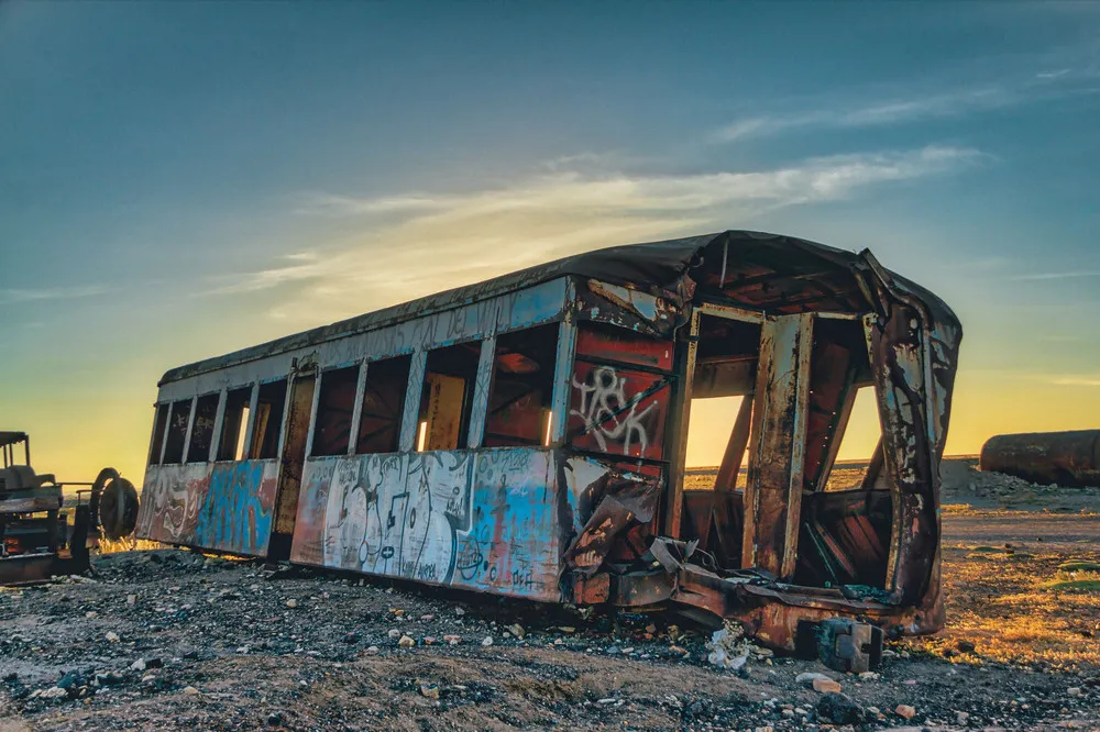 Bolivia's Train Graveyard