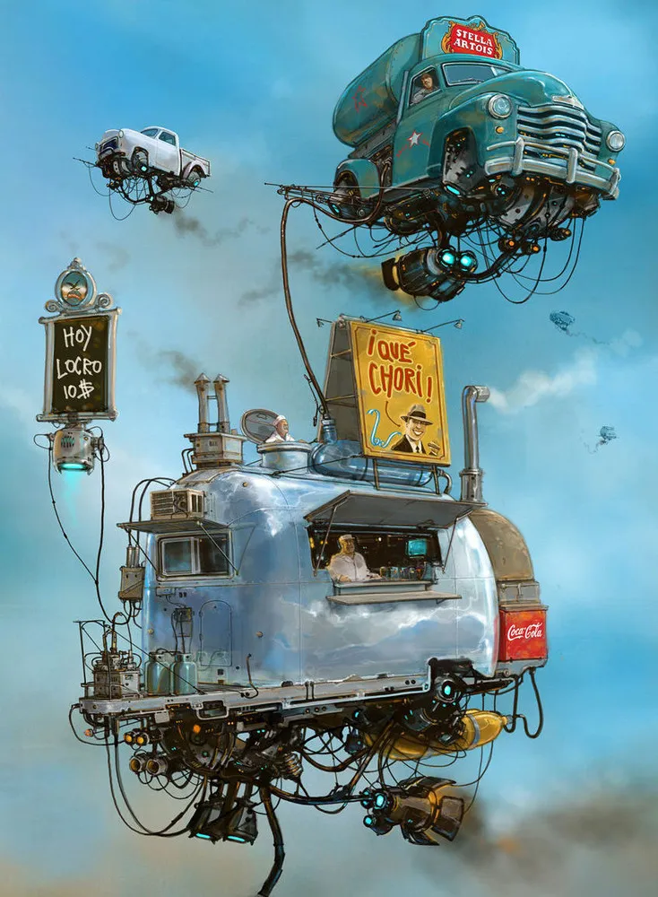 Flying Cars by Alejandro Burdisio