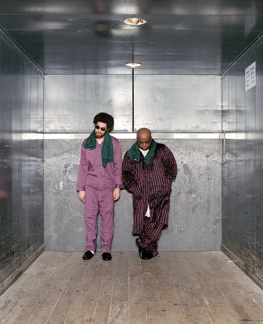 “The Moment After the Show”: Danger Mouse and Cee Lo Green of Gnarls Barkley. (Photo by Matthias Willi/Olivier Joliat/The Moment After The Show)