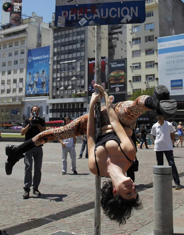 Street Pole Dancing