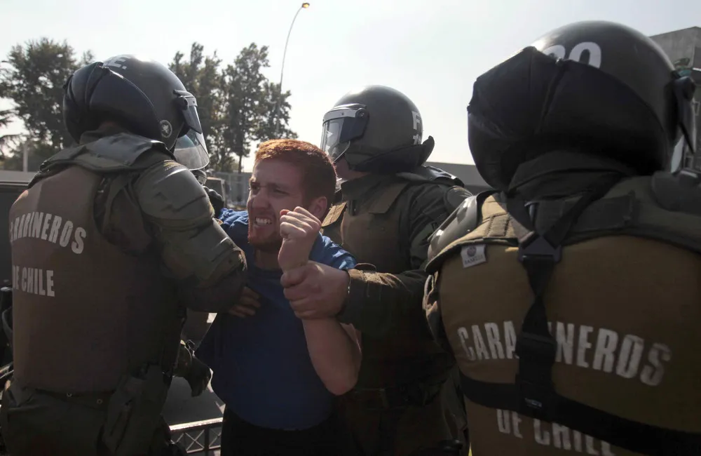 Mass Student Protest in Chile