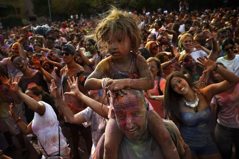 Holi Festival in Madrid