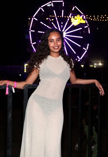 Norwegian actress Alisha Boe attends the Levi’s® brand presents Neon Carnival with Tequila Don Julio on April 15, 2023 in Thermal, California. (Photo by Jerritt Clark/Getty Images for Tequila Don Julio)