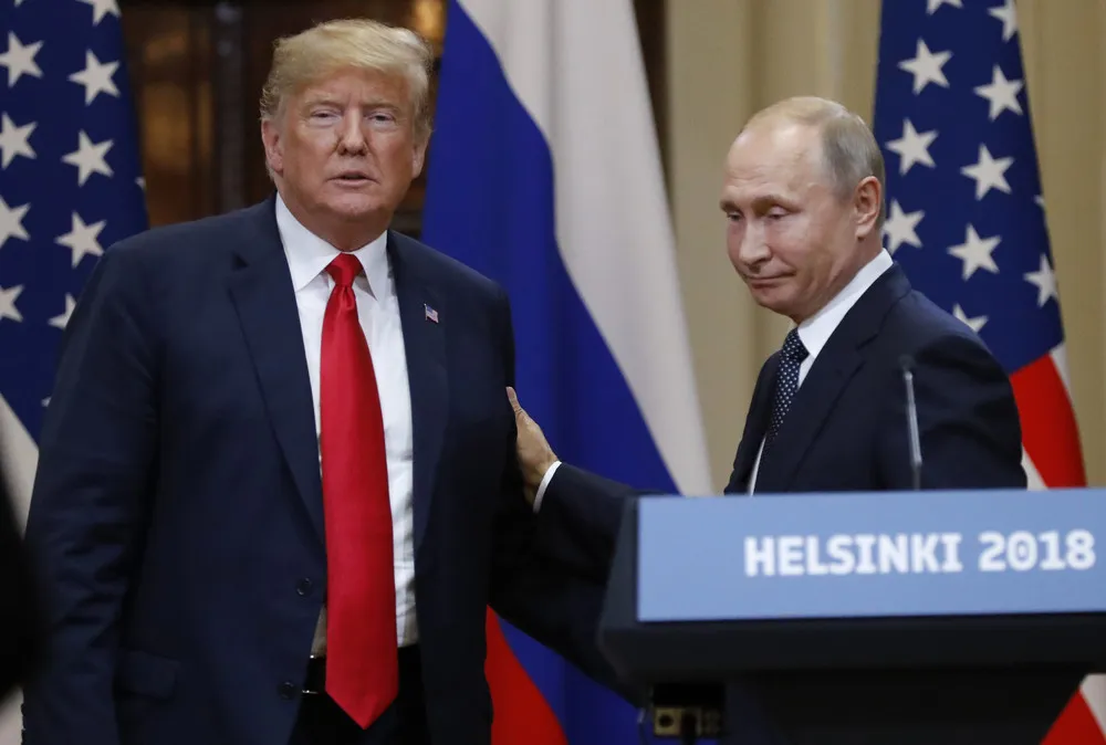 Trump Meets Putin in Helsinki