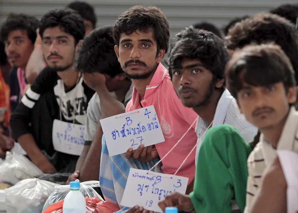 On Board a Boat that Carried Migrants from Myanmar to Malaysia on their Three Month Journey
