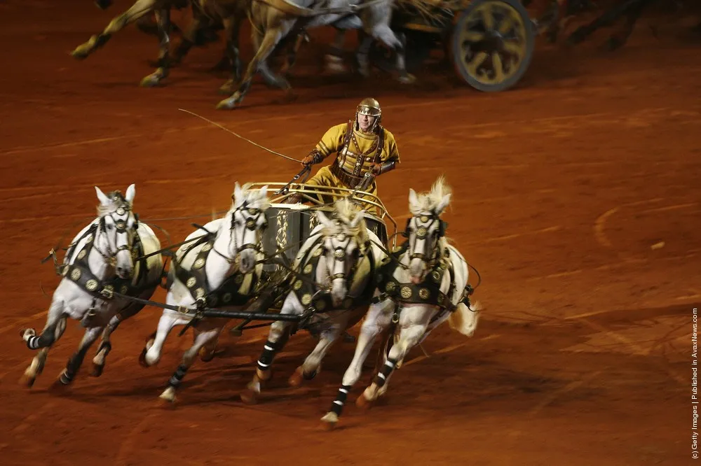 Stage Production Of Ben-Hur At The Stade De France