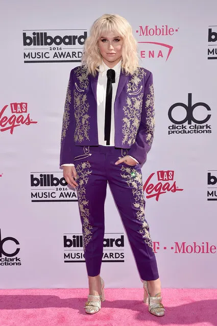 Singer Kesha attends the 2016 Billboard Music Awards at T-Mobile Arena on May 22, 2016 in Las Vegas, Nevada. (Photo by David Becker/Getty Images)