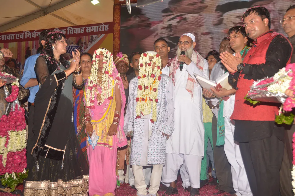  92 Young Poor & Physically Challenged Couples Tied in a Lifelong Knot of Marriage