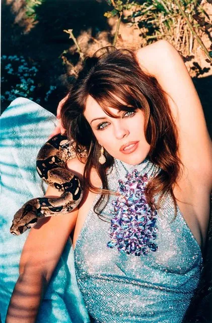 English model and actress Elizabeth Hurley. (Photo by Ellen von Unwerth)