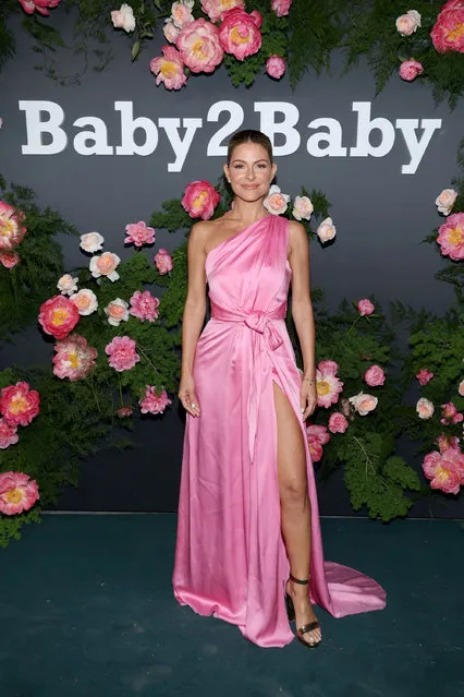 American journalist, television presenter and actress Maria Menounos attends the 2022 Baby2Baby Gala presented by Paul Mitchell at Pacific Design Center on November 12, 2022 in West Hollywood, California. (Photo by Phillip Faraone/Getty Images for Baby2Baby)