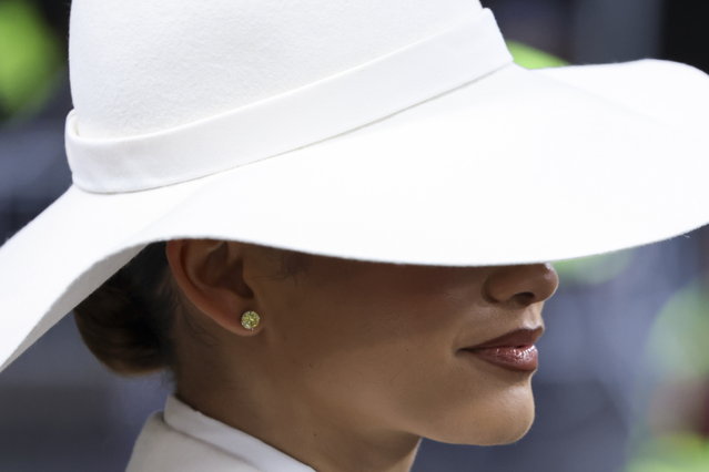 American actress and singer Zendaya poses on the red carpet for the 2025 Met Gala, the annual benefit for the Metropolitan Museum of Art's Costume Institute, in New York, New York, USA, 05 May 2025. The event coincides with the Met Costume Institute's spring 2025 exhibition “Superfine: Tailoring Black Style” which will be on view from 10 May 2025 through 26 October 2025. (Photo by Justin Lane/EPA)