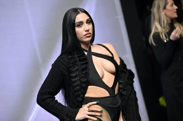 Madonna's daughter, singer Lourdes Leon attends the Mugler H&M global launch event at the Park Avenue Armory on Wednesday, April 19, 2023, in New York. (Photo by Evan Agostini/Invision/AP Photo)