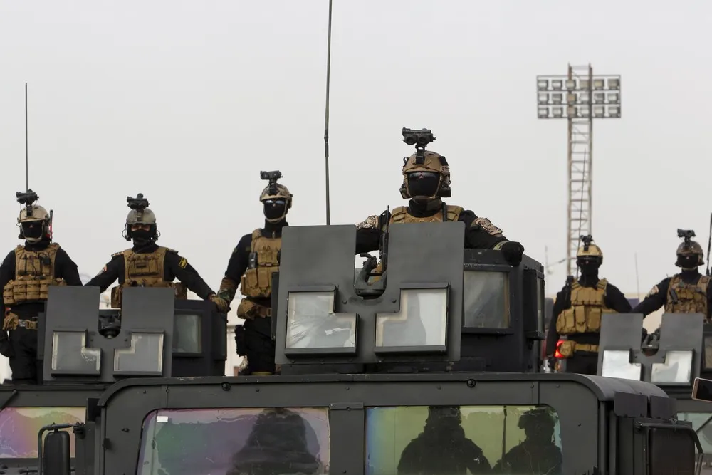 Iraqi Police Day in Baghdad