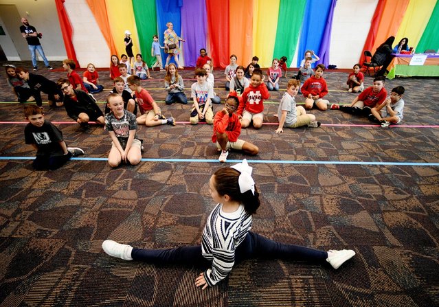 The Shreveport Regional Arts CouncilÕs Annual ArtBreak Festival, the largest showcase of student art programs in the South at the Shreveport Convention Center on April 11, 2024. (Photo by Henrietta Wildsmith/The Times via USA TODAY Network)