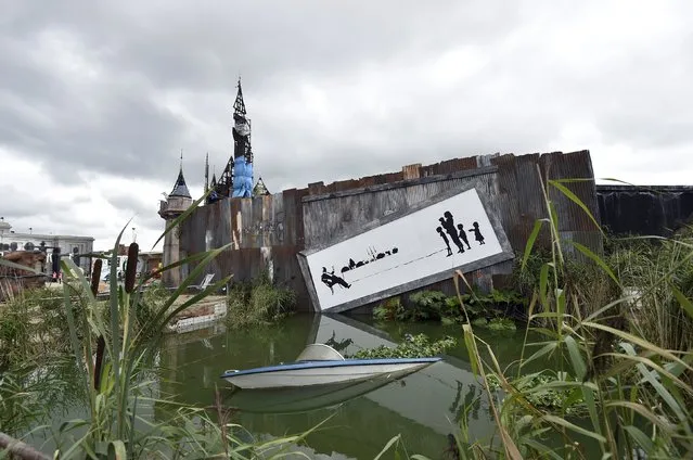 An installation is pictured at “Dismaland”, a theme park-styled art installation by British artist Banksy, at Weston-Super-Mare in southwest England, Britain, August 20, 2015. (Photo by Toby Melville/Reuters)