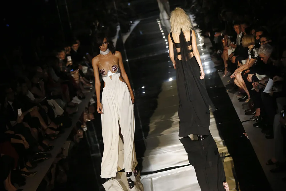 Designer Tom Ford at London Fashion Week